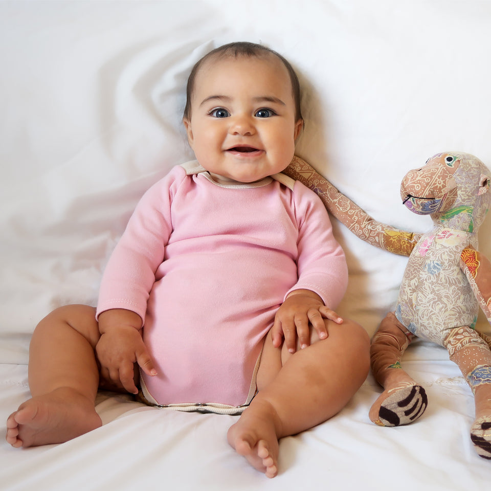 ORGANIC COTTON We know how important it is for babies to be comfortable. That is why BoomBoom Baby Co. sources only the softest, naturally breathable and hypoallergenic, organic cotton for their sensitive skin.
