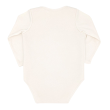 Load image into Gallery viewer, Natural Long Sleeve BoomBoom Blowout Bodysuit - Contains Baby Diaper Blowouts
